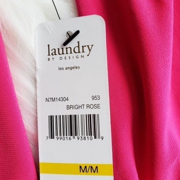 NWT Laundry by Design Cold-Shoulder Shift Dress M - Picture 8 of 8